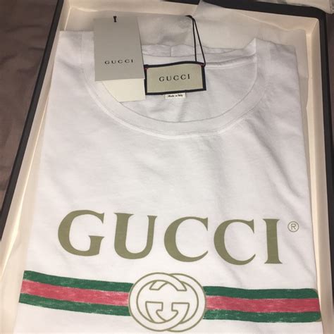 supreme gucci tee fake|gucci t-shirt identification.